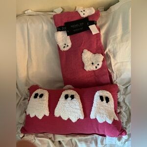 Rachel Zoe Ghost Blanket & Goblin Ghoul Pillow